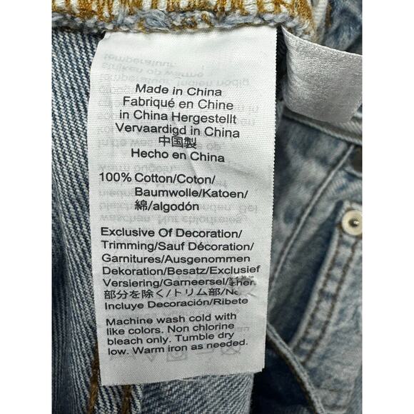 Madewell Women's The Curvy Perfect Vintage Blue Denim Jeans - Size 26 (28x28) - Picture 6 of 6